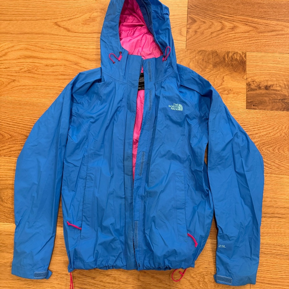 The North Face rain jacket